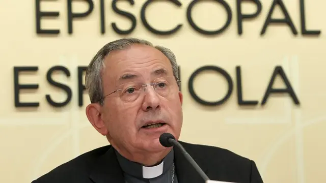 Antonio Algora, obispo de Ciudad Real.