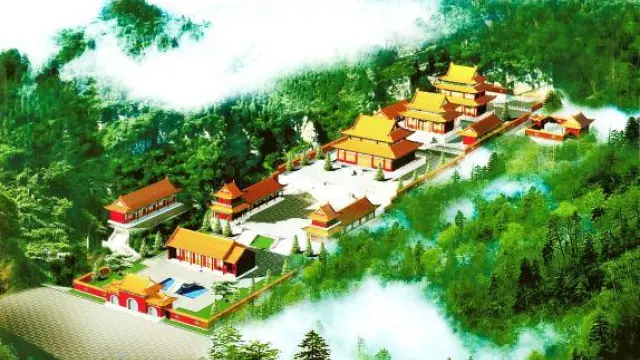 El parque vacacional budista proyectado en Ojos Negros incluye un templo que ocupará 10.000 metros cuadrados y que se encuadrará en un diseño respetuoso con la naturaleza.