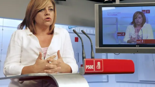 Elena Valenciano, coordinadora del Comité Electoral del PSOE, en una imagen de archivo