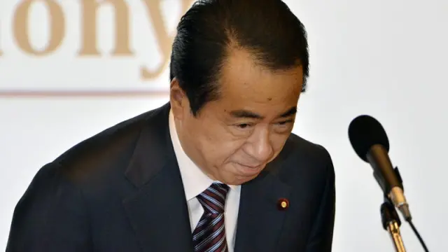 El presidente japonés, Naoto Kan