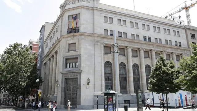 Sede del Banco de España en Zaragoza
