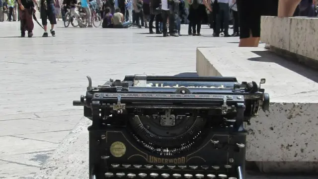 Máquina de escribir de la marca Underwood
