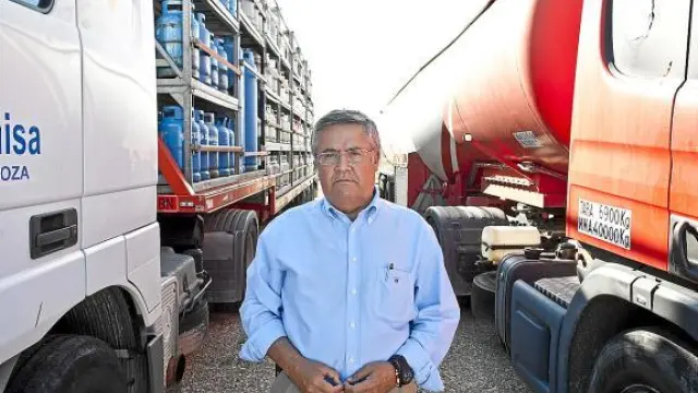Enrique Ortiz, vicepresidente de CETM, en las instalaciones de su empresa en Cabañas.