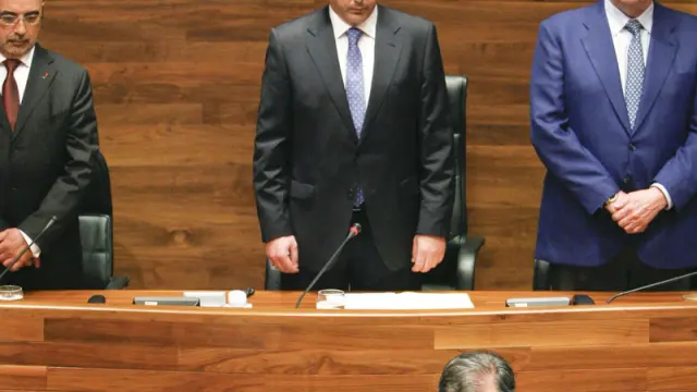 El presidente de Foro Asturias, Francisco Álvarez-Cascos, toma posesión de su cargo de diputado autonómico