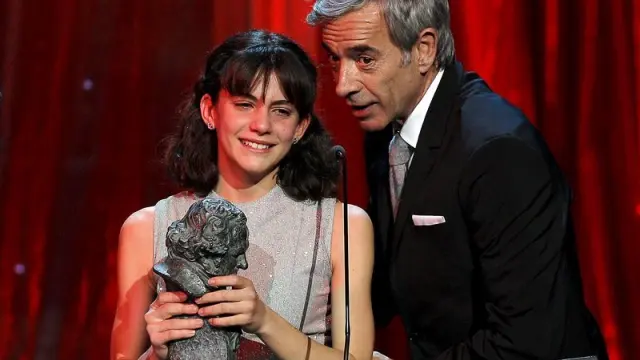 Marina Comas, nacida en 1996, recogió el Goya a mejor actriz revelación 2010 por 'Pan negro'