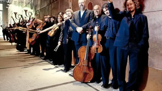 La orquesta Al Ayre Español, en una imagen promocional.