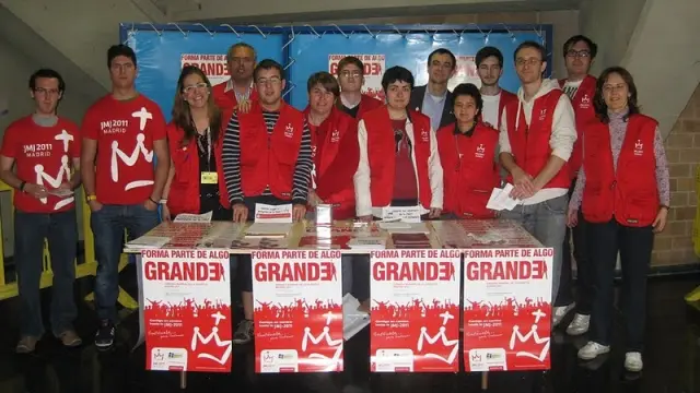 Los voluntarios, que han trabajado duro durante meses, tienen ya todo preparado para las JMJ de Madrid 2011