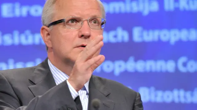 El comisario de Asuntos Económicos, Olli Rehn