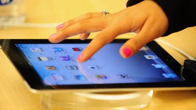 Imagen de un iPad 2, de la compañía estadounidense Apple