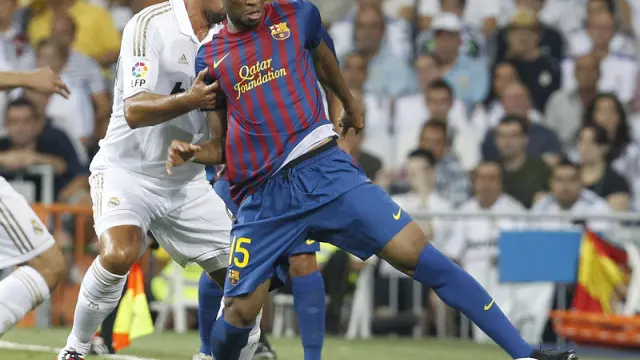 Imagen de archivo de un partido entre FC Barcelona y Real Madrid