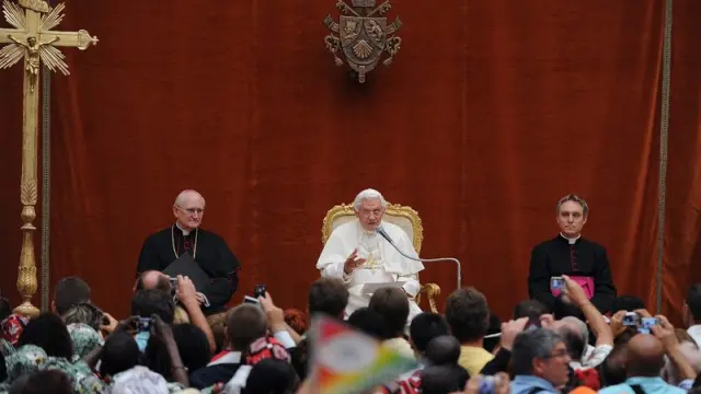 El Papa, en la audiencia pública de este miércoles en la residencia de Castel Gandolfo