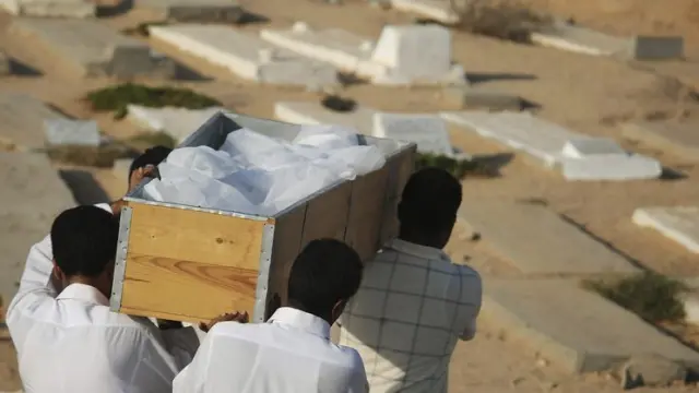 Un funeral en Trípoli, Libia