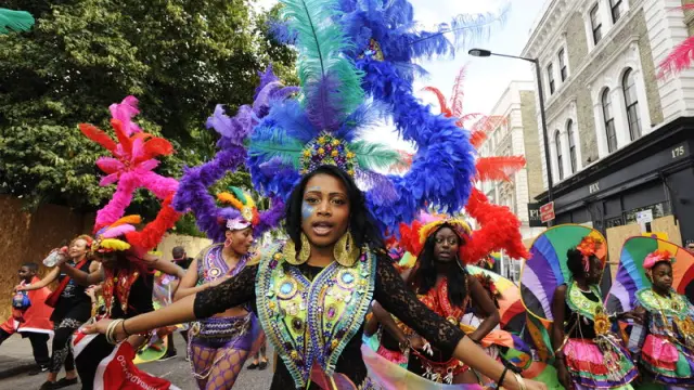 Carnaval en las calles de Notting Hill