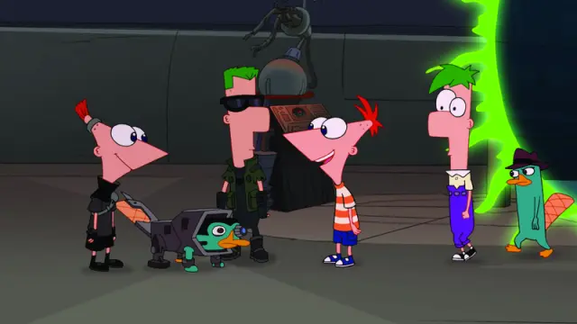 Phineas, Ferb y Perry, en otra dimensión