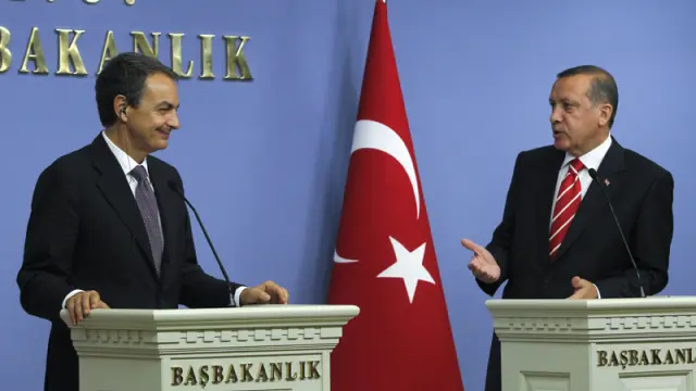 José Luis Rodríguez Zapatero, en Ankara