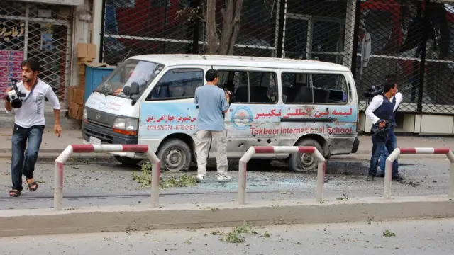 Ataques talibanes en Kabul