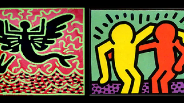 Varias imágenes de Keith Haring