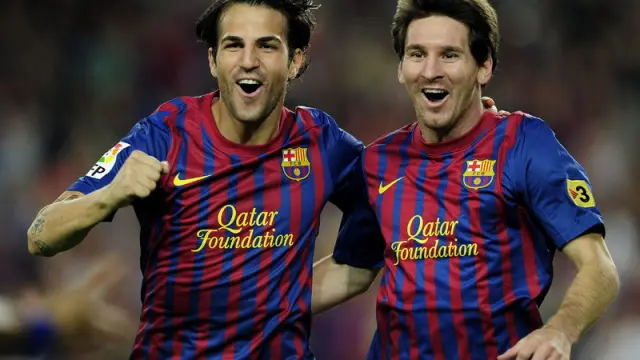 Cesc y Messi tuvieron su cita con el gol