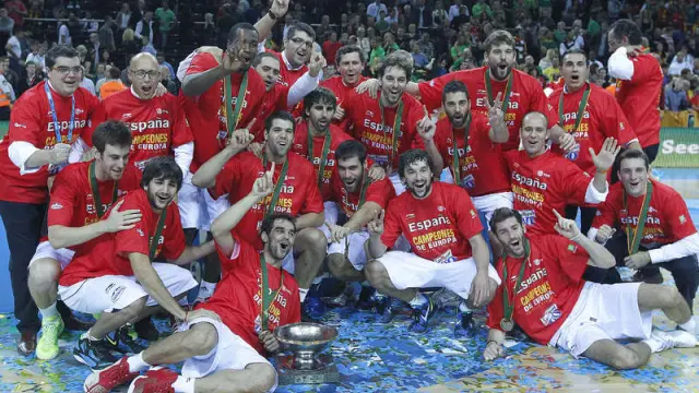 La selección española, campeona de Europa de nuevo
