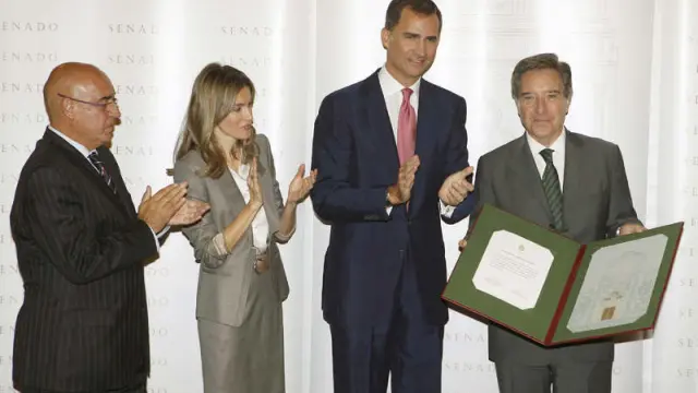 Los Príncipes de Asturias entregan el premio a Iñaki Gabilondo