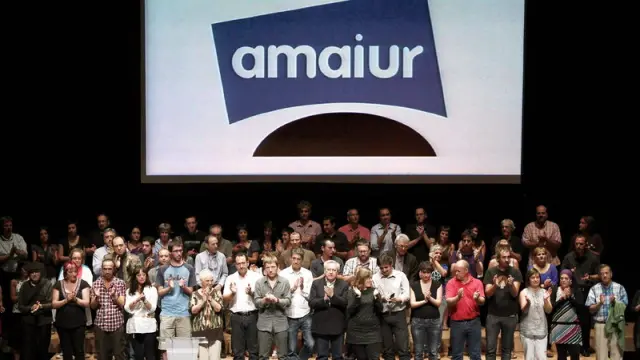 Presentación de Amaiur en Pamplona