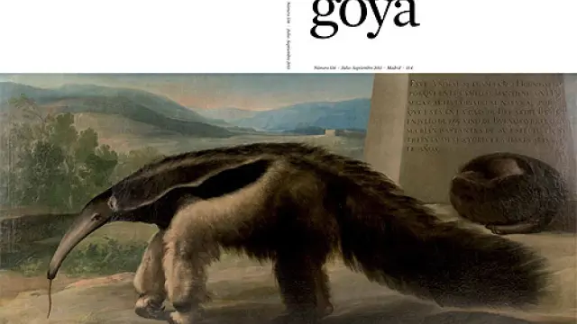 La osa hormiguera supuestamente pintada por Goya
