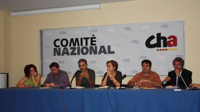 Comité Nazional de Cha, durante la reunión