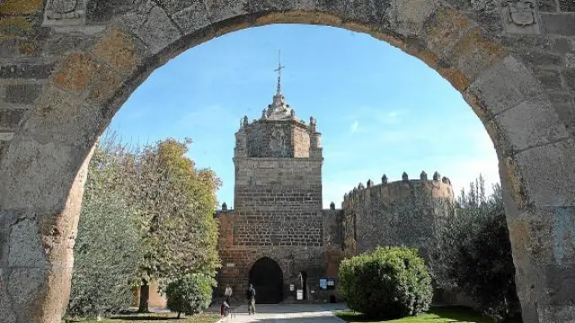 Entrada principal al complejo del monasterio de Veruela.