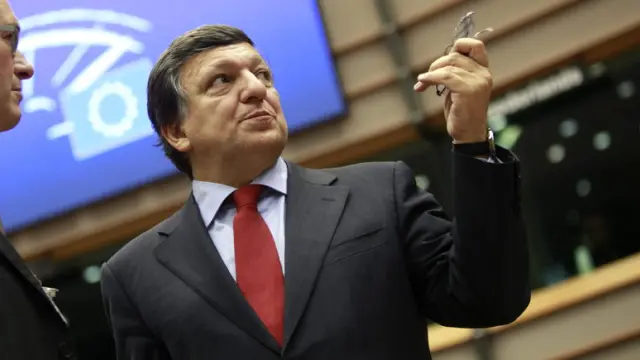 El presidente de la Comisión Europea, Durao Barroso