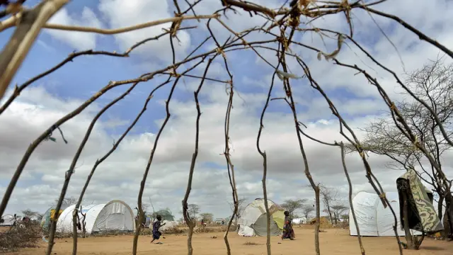 Campo de refugiados de Dadaab en Kenia