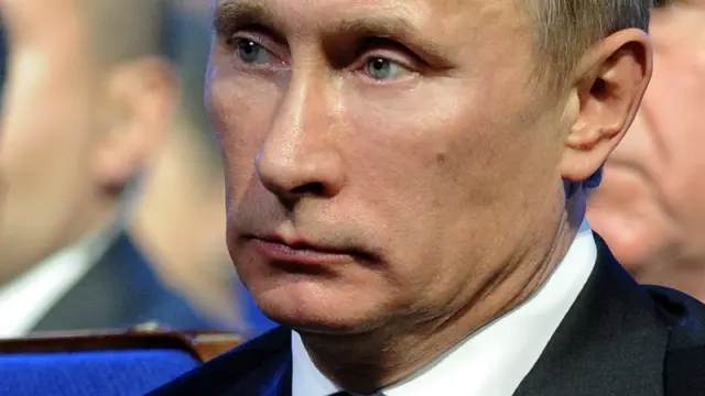 Vladímir Putin, candidato por Rusia Unida a las presidenciales