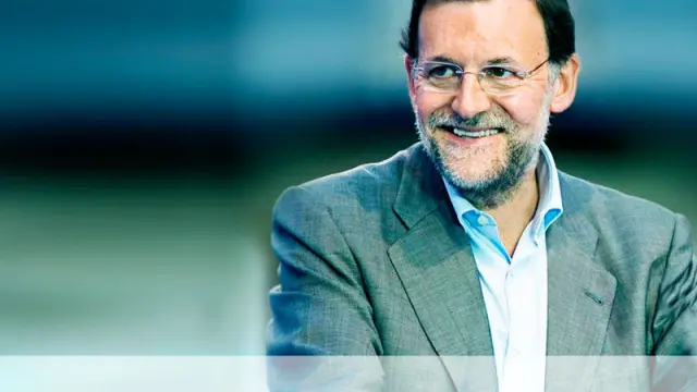 Rajoy en la web del PP