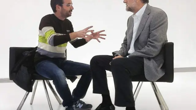 Mariano Rajoy con El follonero