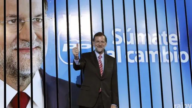 Mariano Rajoy (PP) en Castedefells (Barcelona)