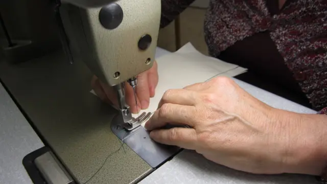 La precisión es básica a la hora de coser