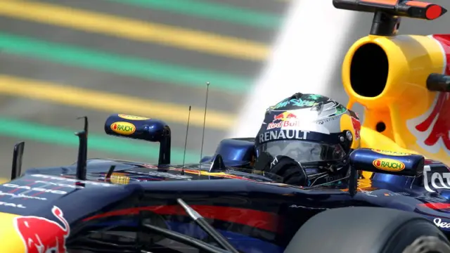 Vettel, en Brasil