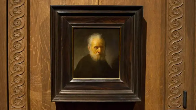 'Hombre con barba', de Rembrandt
