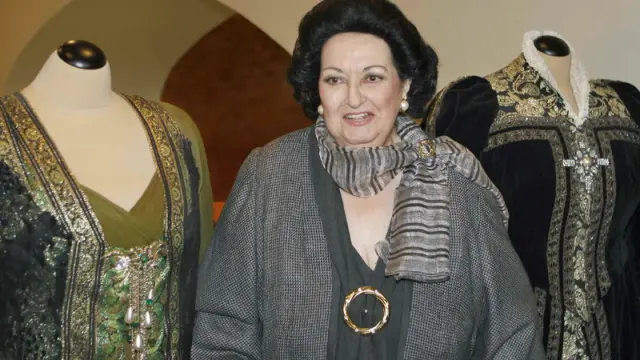 Montserrat Caballé, de 80 años, en un acto reciente.