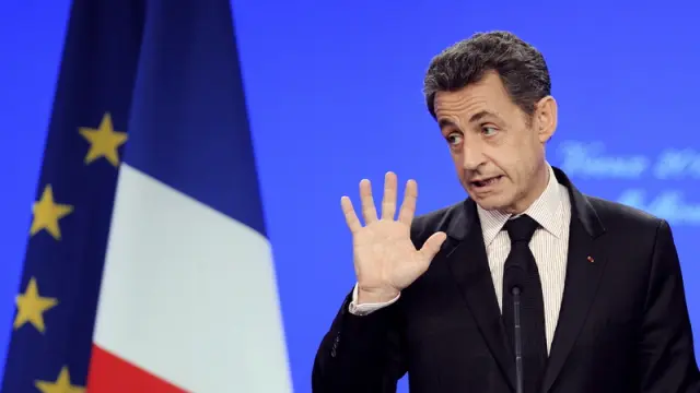 Nicolas Sarkozy en una imagen de este martes