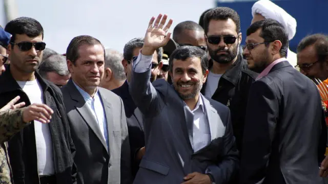 Ahmadineyad, en Ecuador