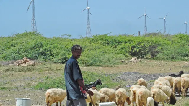 Proyecto de energía eólica en la India
