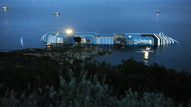 El suceso del Concordia podría suponer un riesgo para el Parque Nacional Archipiélago Toscano.