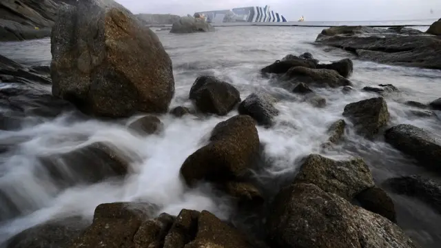 Imagen del Costa Concordia