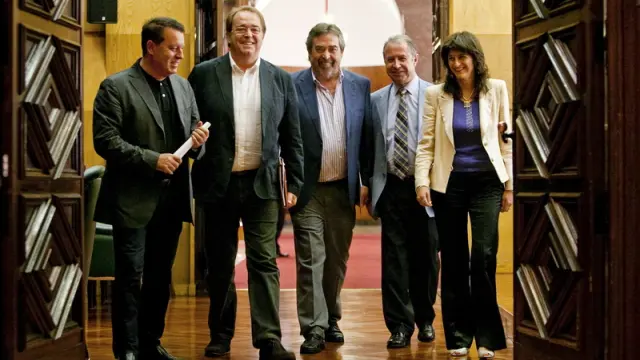 El equipo de Gobierno de Zaragoza