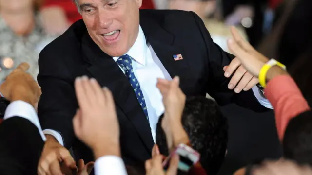 El ex gobernador de Massachusetts, Mitt Romney
