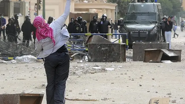 Enfrentamientos en El Cairo