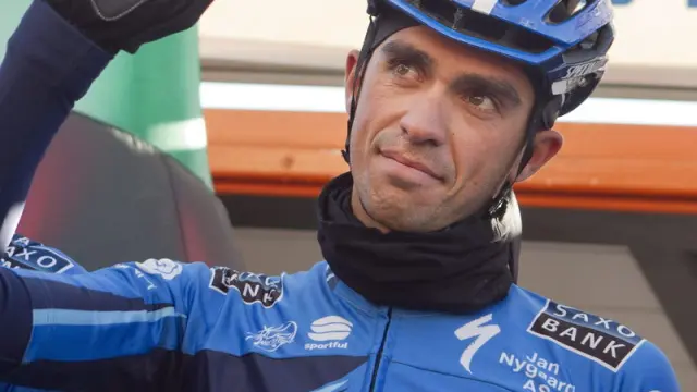 El ciclista madrileño Alberto Contador