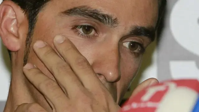 Comparecencia de Alberto Contador