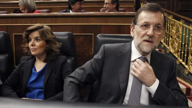 El presidente Rajoy en el Congreso