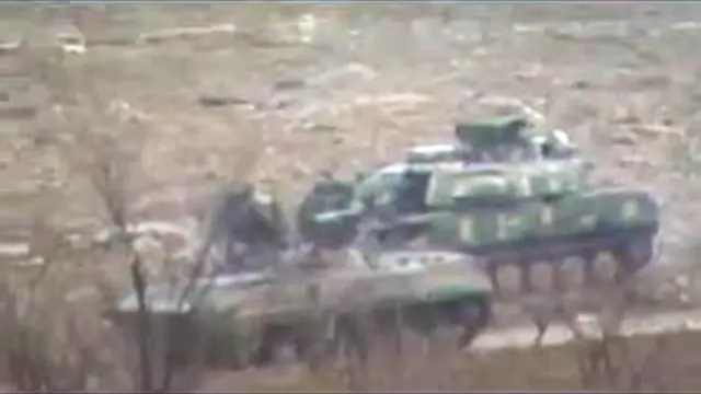 Tanques del ejército sirio